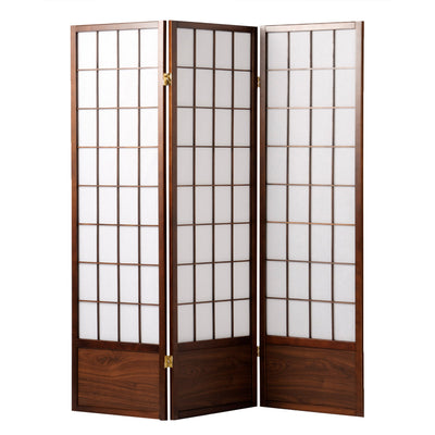 衝立 和風衝立 あずきＬ 3連 高さ148.5cm