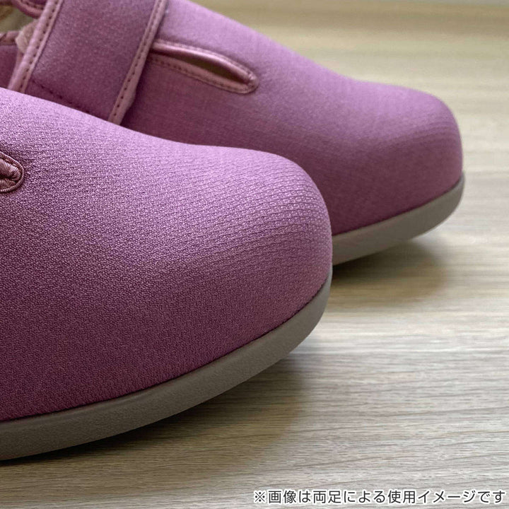 介護シューズあゆみダブルマジック3左足11ES～LL施設用