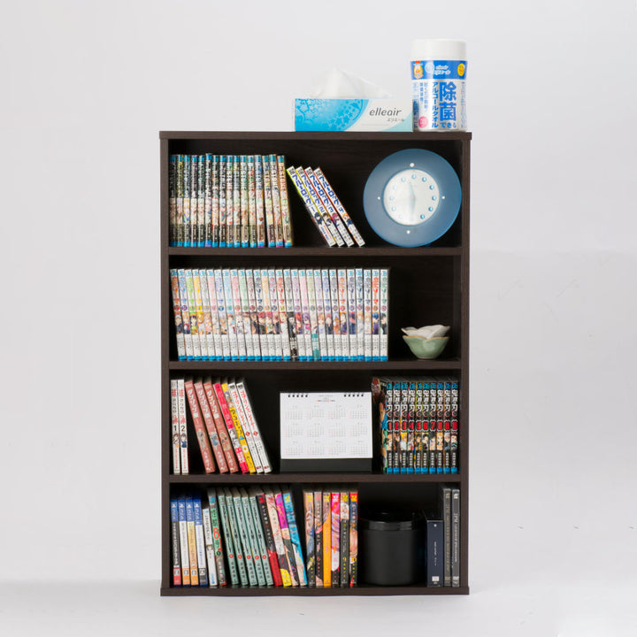 コミックラック幅60cm2台セット320冊収納連結可能