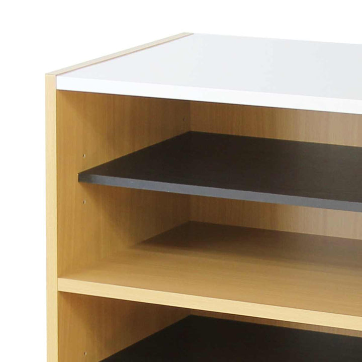 木製ラック幅82cm1列3段玄関収納