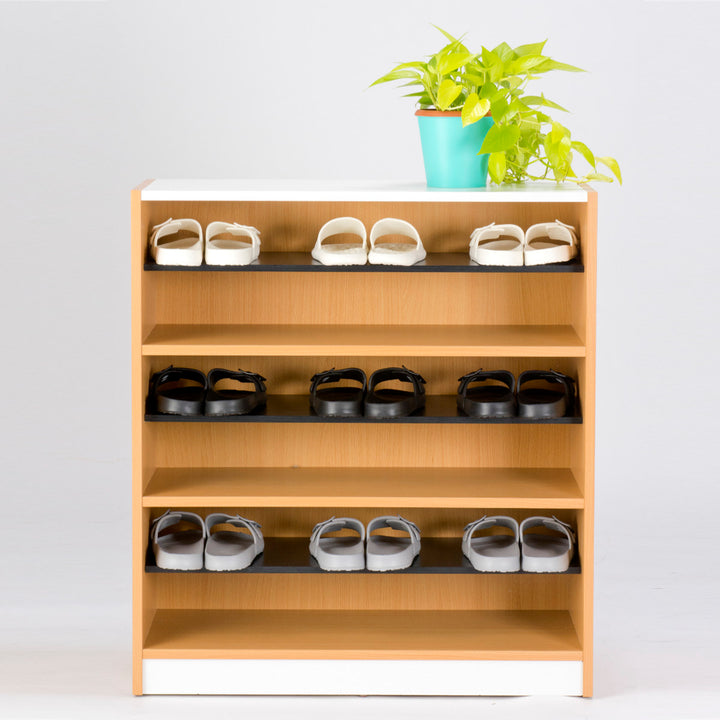 木製ラック幅82cm1列3段玄関収納