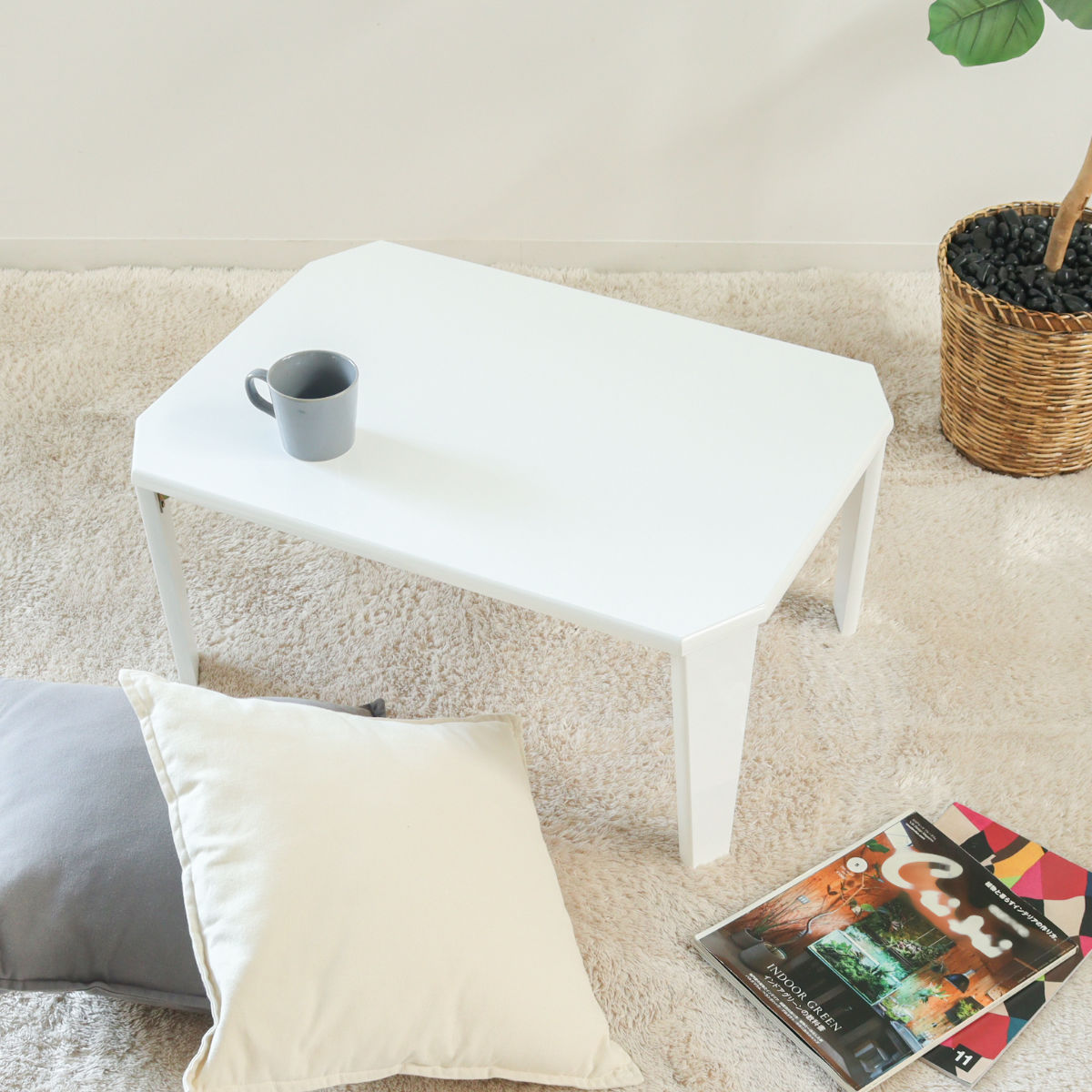 折りたたみ式コンパクトテーブル 70CM幅*5 折りたたみテーブル 幅70cm コンパクト 鏡面仕上げ – ハウジー