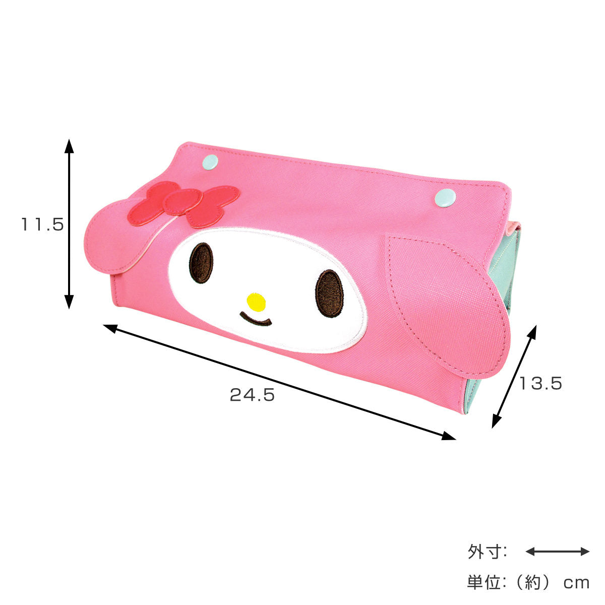 ティッシュケース サンリオドアップティッシュカバー マイメロディ
