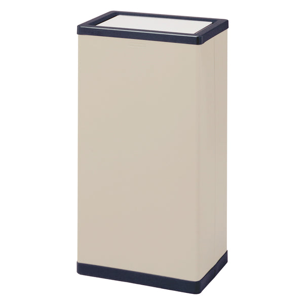 【法人限定】 屋内用ゴミ箱 28L スチール製 回転フタ 業務用ダストボックス クリンボックスM101