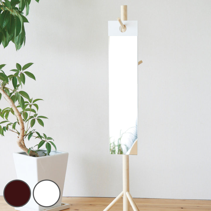 フックミラー高さ100cm薄型日本製