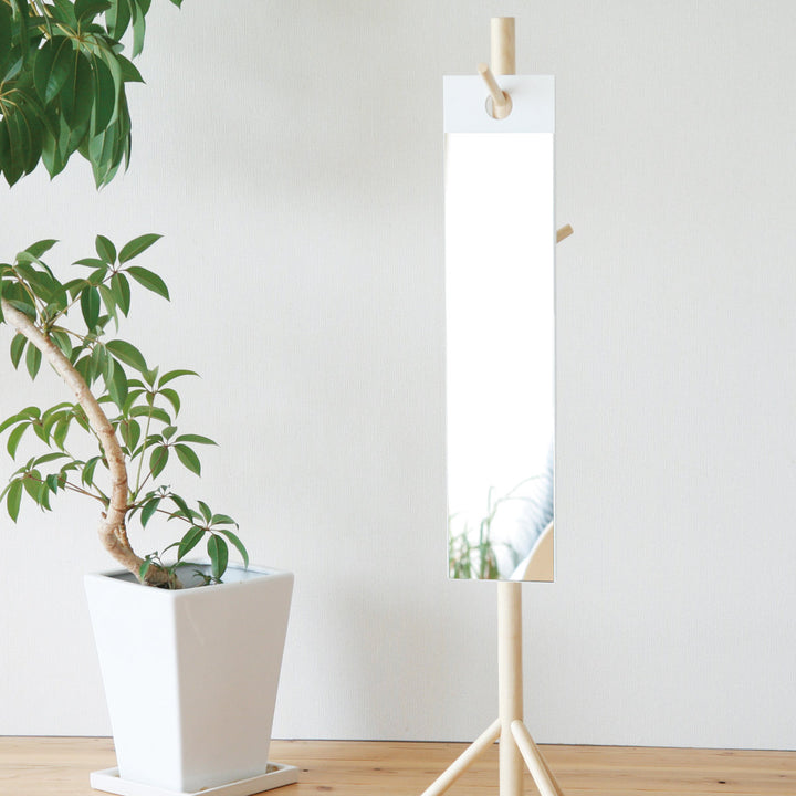 フックミラー高さ100cm薄型日本製