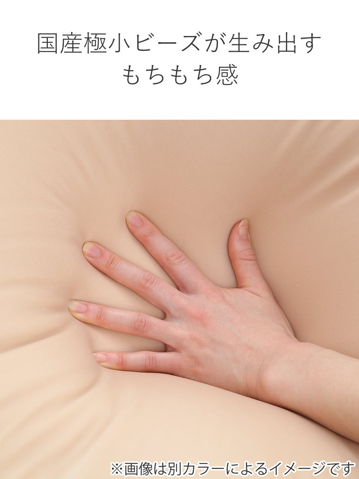 ビーズクッションLサイズキューブチェアデニム