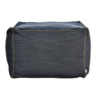 ビーズクッション Lサイズ キューブチェア デニム