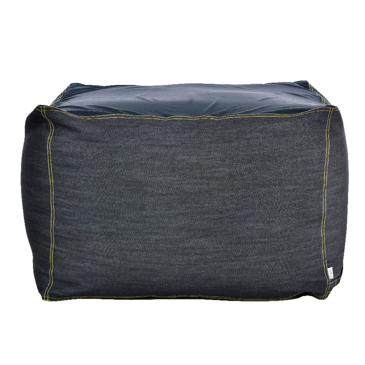 ビーズクッションLサイズキューブチェアデニム