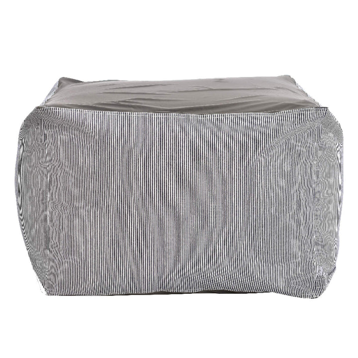 ビーズクッションLサイズキューブチェアヒッコリー