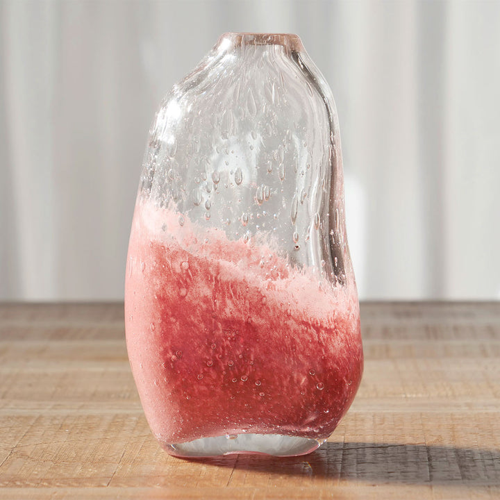 花瓶DGマコベース幅11.5×奥行7.5×高さ20cmガラス