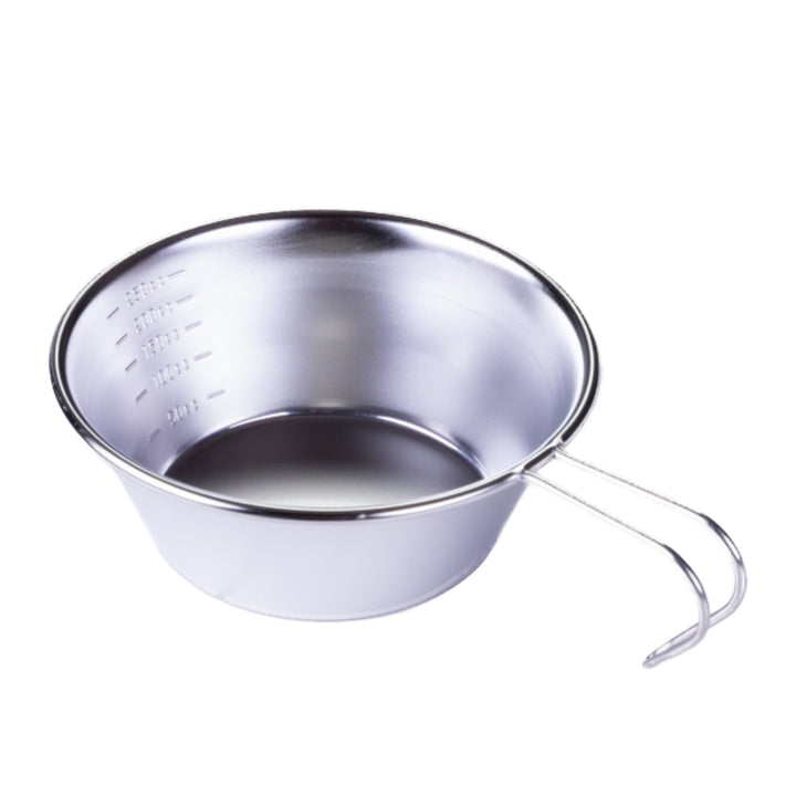 シェラカップ330mlステンレス製目盛り付ステンシェラカッププリグレース