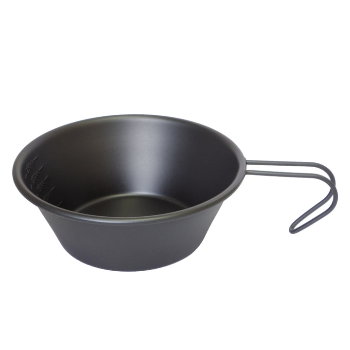 シェラカップ330ml目盛り付ブラックプリグレース