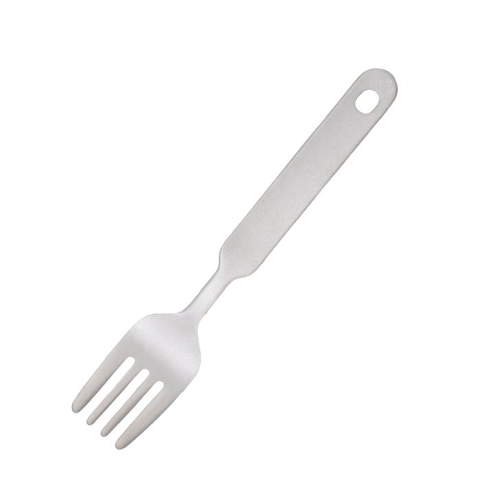 アウトドアカトラリーチタンフォーク13.9cmプリグレース