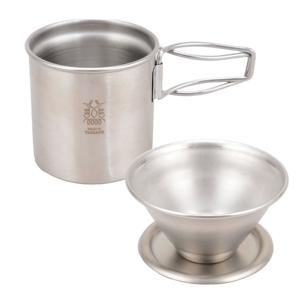 アウトドアマグカップ二重マグカップ＆ドリッパープリグレース