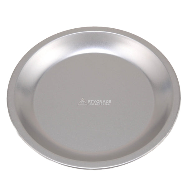 アウトドア食器丸型プレート18.5cmチタン製プリグレース