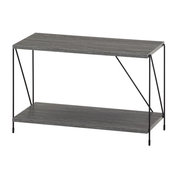 オープンラック幅62cm2段簡単組み立てワイヤーラックEZBO