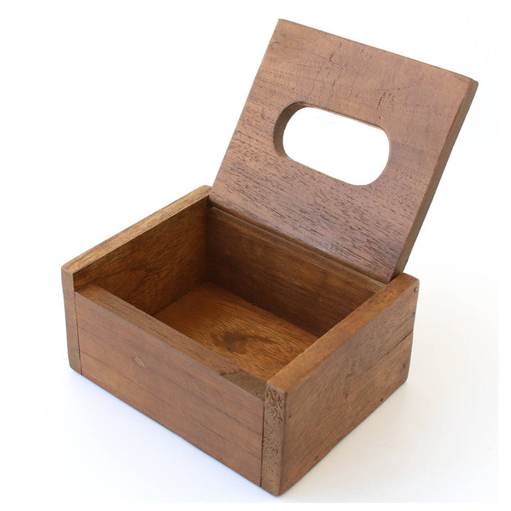 ティッシュケース廃材ミニティッシュボックス木製