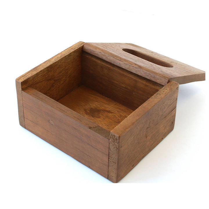 ティッシュケース廃材ミニティッシュボックス木製