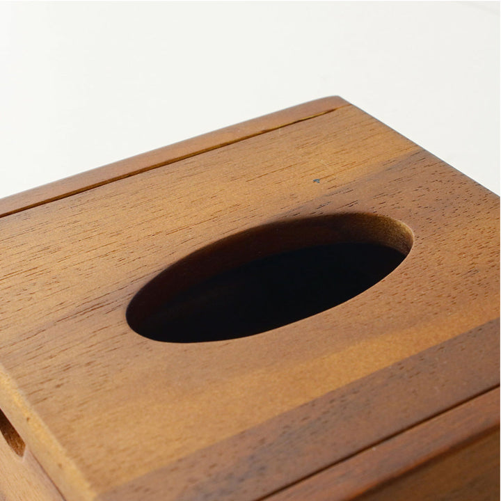 ティッシュケースアカシアティッシュボックス木製