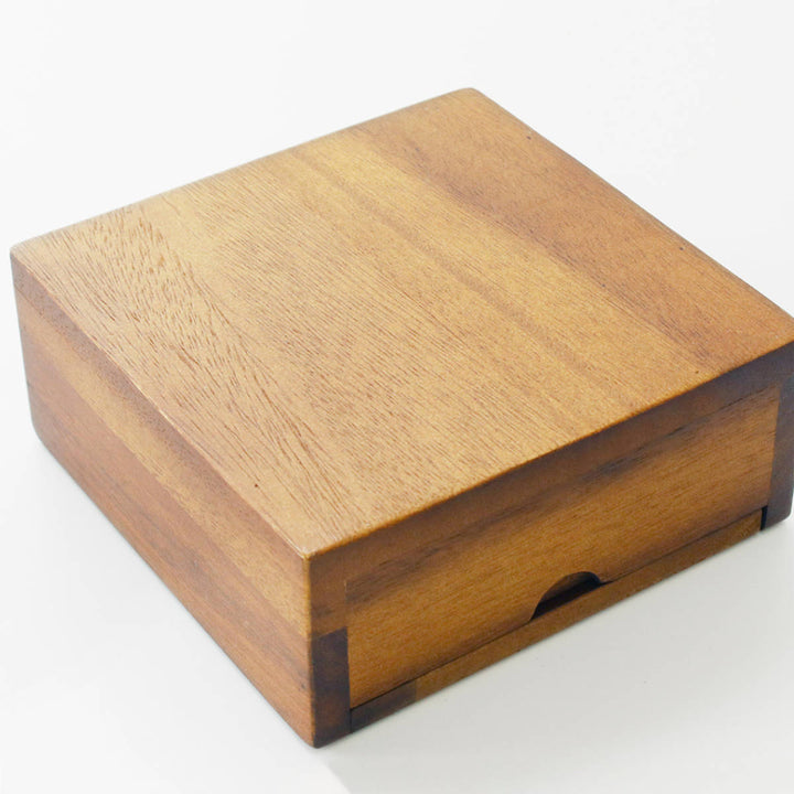 ティッシュケースアカシアティッシュボックス木製