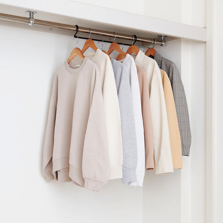 ハンガーダブル収納ハンガー伸縮1本入りクローゼット