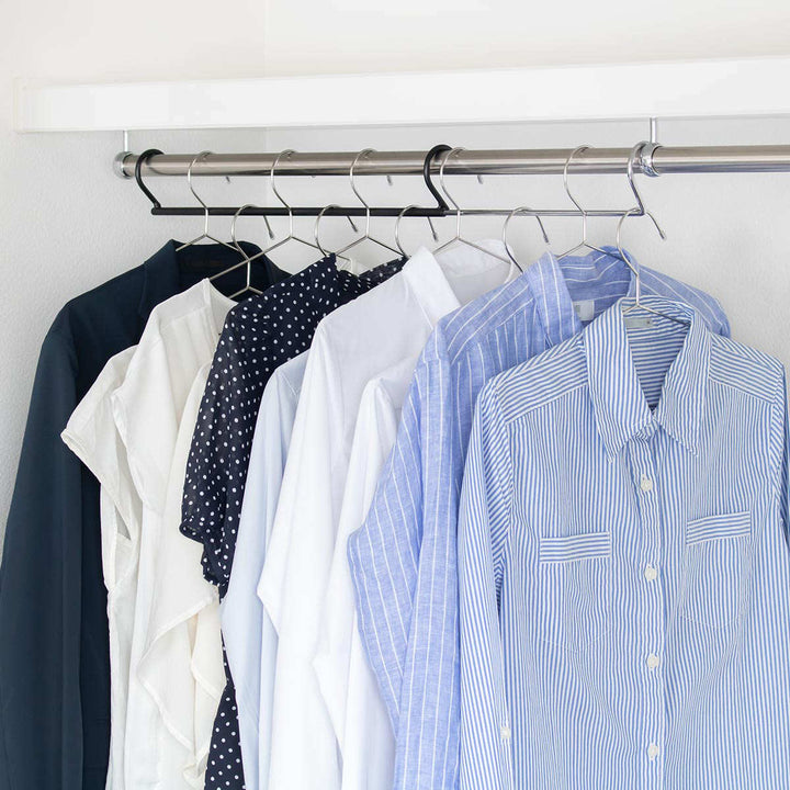 ハンガーダブル収納ハンガー伸縮1本入りクローゼット