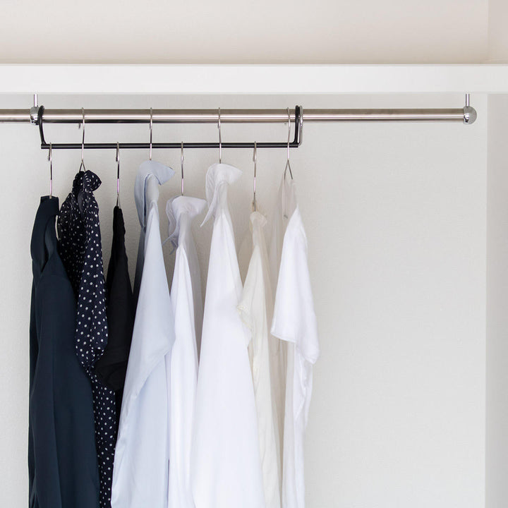 ハンガーダブル収納ハンガー伸縮1本入りクローゼット