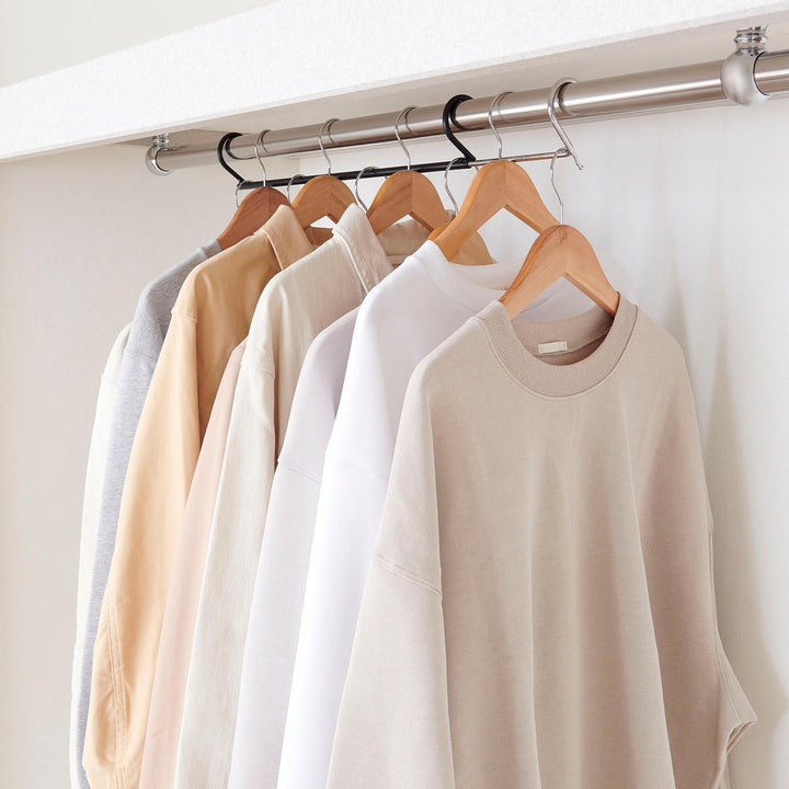 ハンガーダブル収納ハンガー伸縮1本入りクローゼット