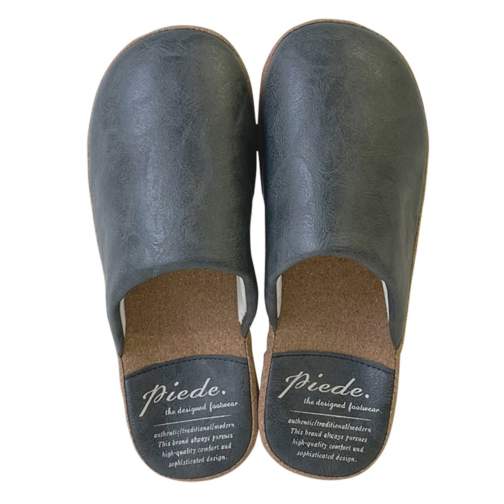 スリッパPiedePU厚底ソールスリッパMサイズLサイズ