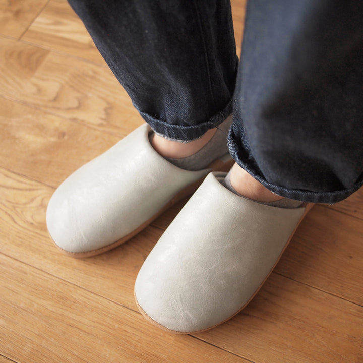 スリッパPiedePU厚底ソールスリッパMサイズLサイズ