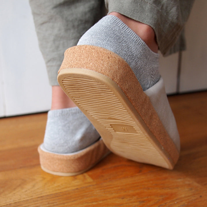 スリッパPiedePU厚底ソールスリッパMサイズLサイズ