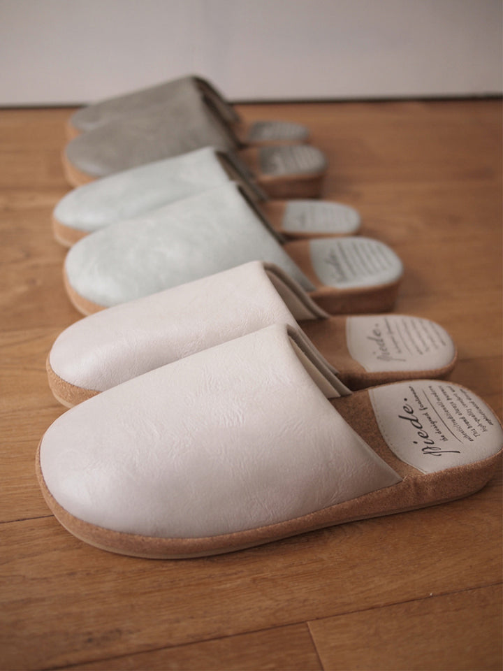 スリッパPiedePU厚底ソールスリッパMサイズLサイズ