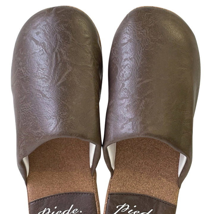 スリッパPiedePU厚底ソールスリッパMサイズLサイズ