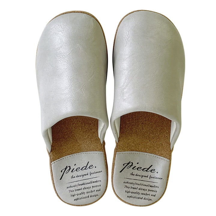 スリッパPiedePU厚底ソールスリッパMサイズLサイズ