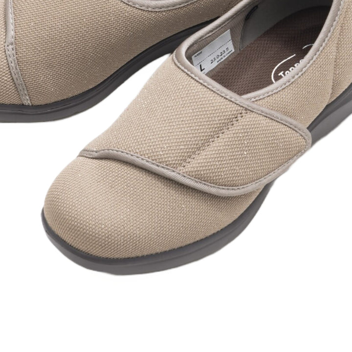 介護シューズかるっふわっウォークラメM～LL両足3E外出用