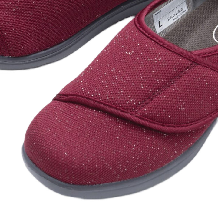 介護シューズかるっふわっウォークラメM～LL両足3E外出用