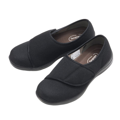 介護シューズ かるっふわっウォークラメ M～LL 両足 3E 外出用