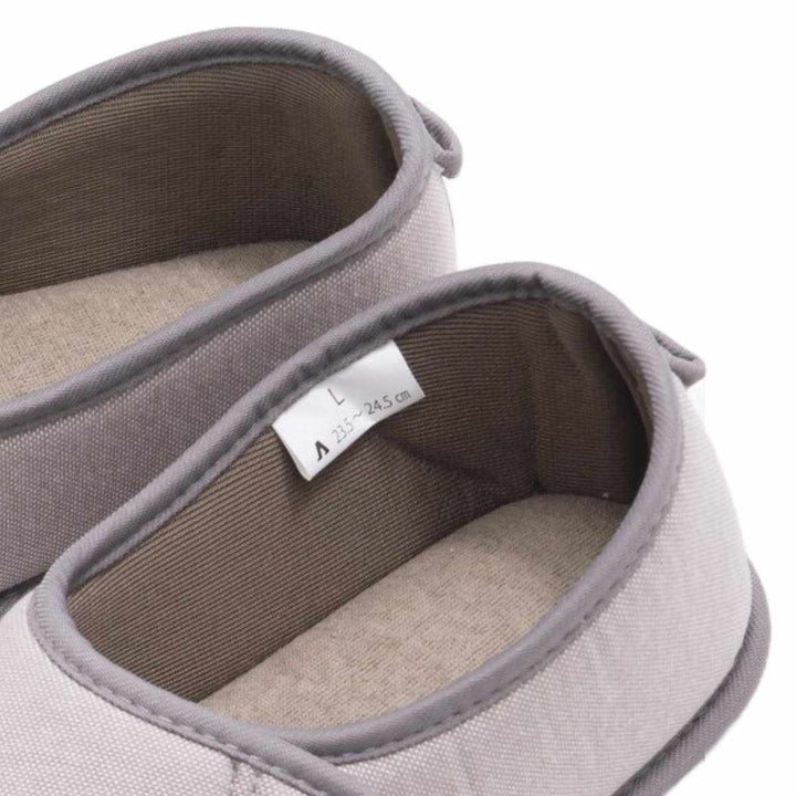 介護シューズしっかり底でフィット前開きM両足3E自宅用