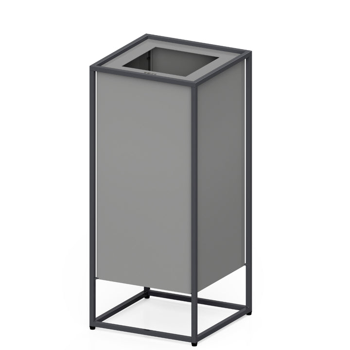 【法人限定】 屋内用ゴミ箱 53L 20cm角穴 業務用ダストボックス 囲シリーズ屑入