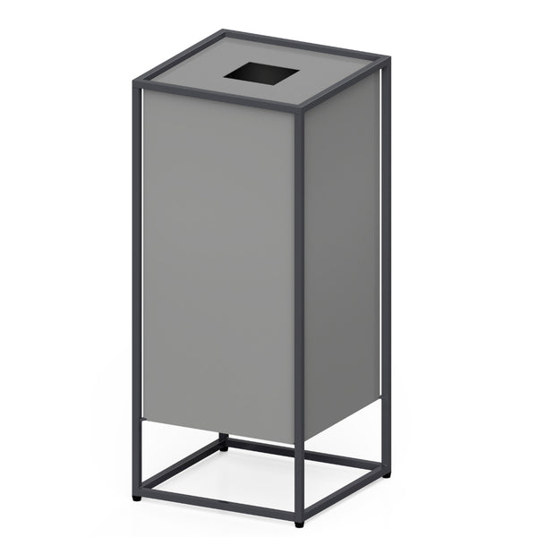 【法人限定】 屋内用ゴミ箱 53L 10cm角穴 ノーマルタイプ 業務用ダストボックス 囲シリーズ屑入