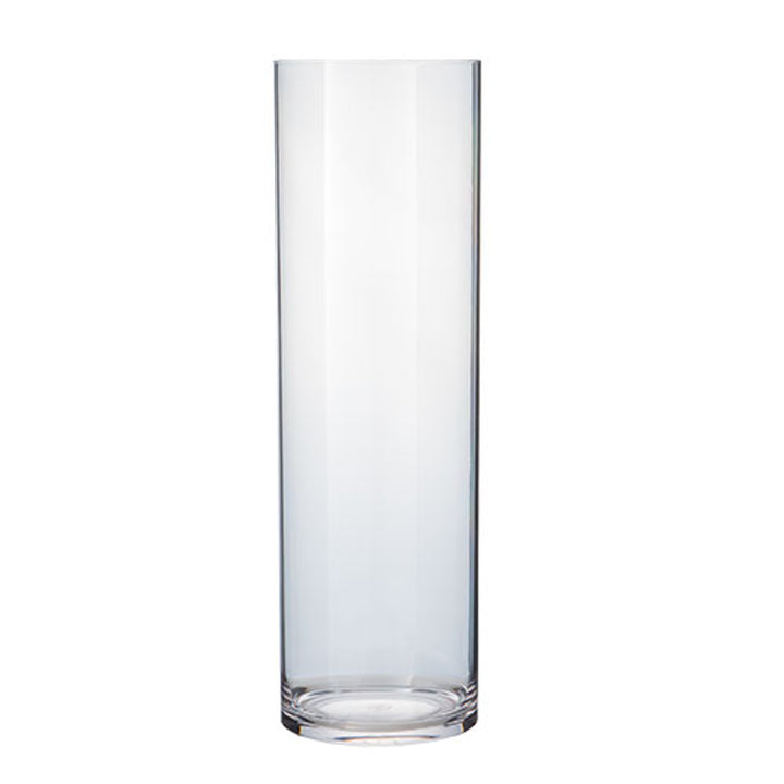 花瓶割れないガラスPVシリンダー直径25×高さ80cm