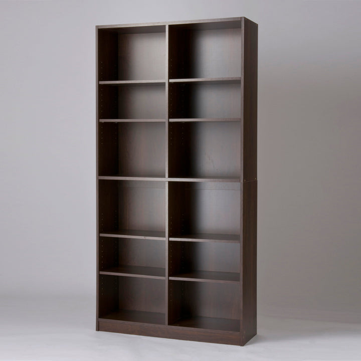 本棚2列6段大量収納ラック幅90cm