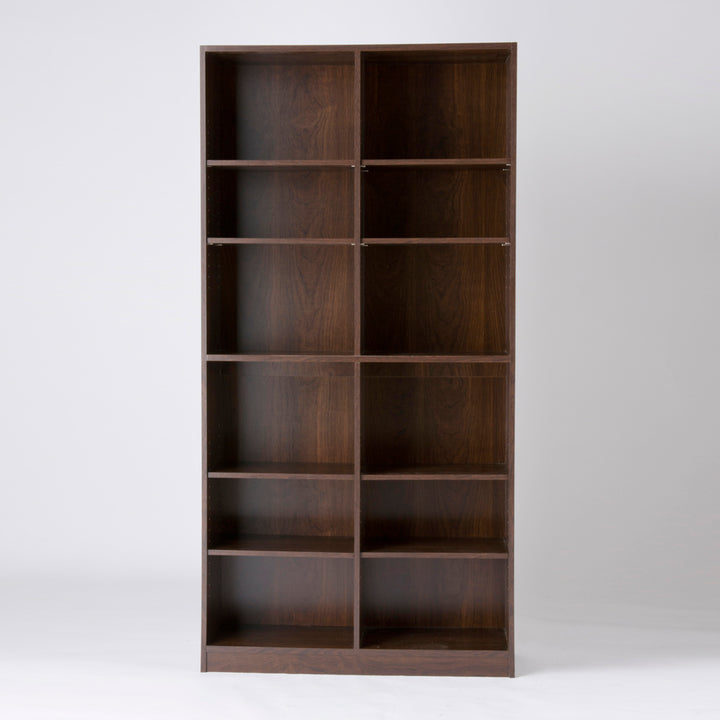 本棚2列6段大量収納ラック幅90cm