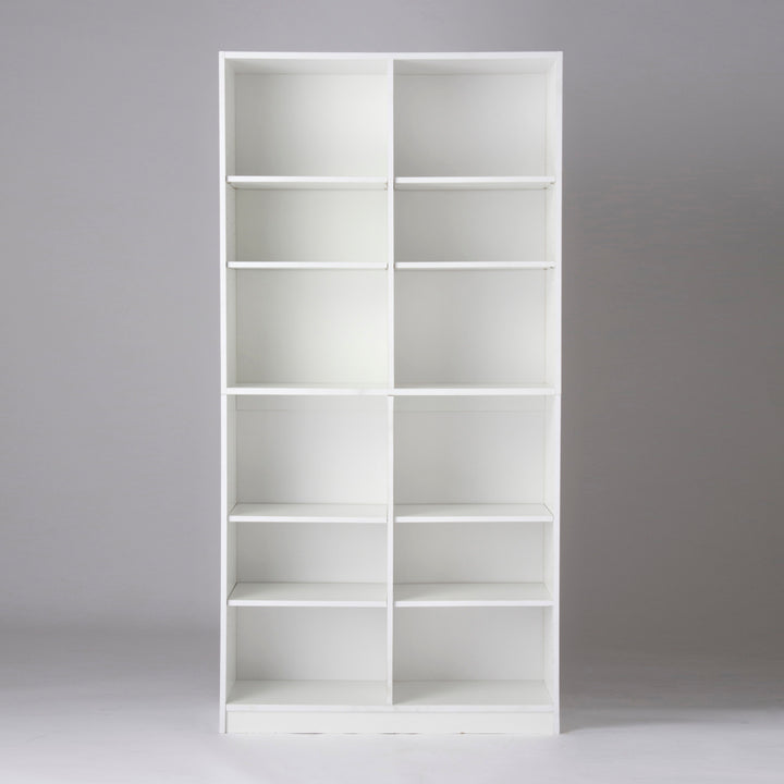 本棚2列6段大量収納ラック幅90cm