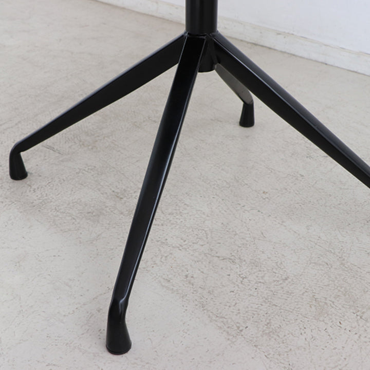 チェア座面高44cm回転レザー調アーマー