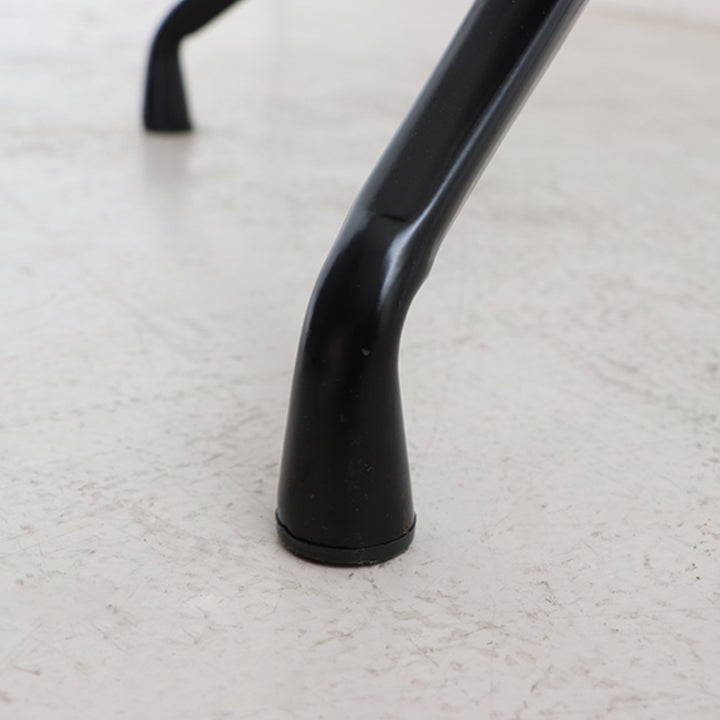 チェア座面高44cm回転レザー調アーマー