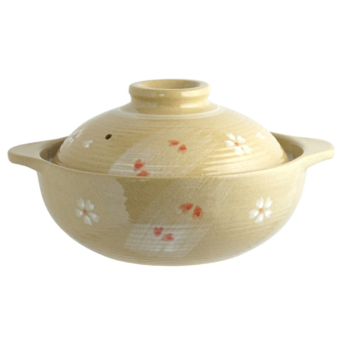 土鍋 21cm ガス火専用 ふきこぼれにくい土鍋 – ハウジー