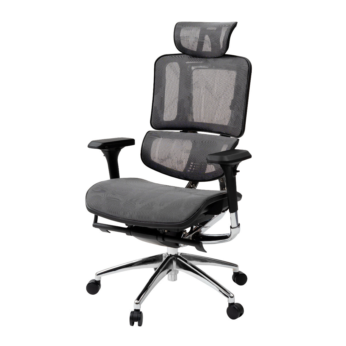 オフィスチェア 座面高50～59cm アームレスト ヘッドレスト ロッキング