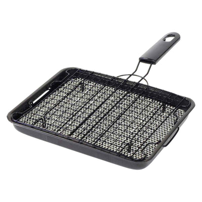 魚焼き網 ガス火専用 セラグリル クロスM